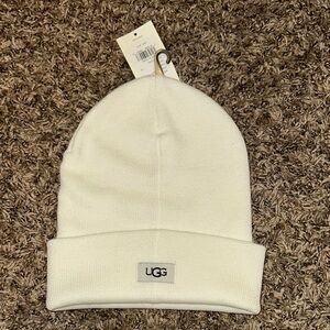 UGG White Beanie